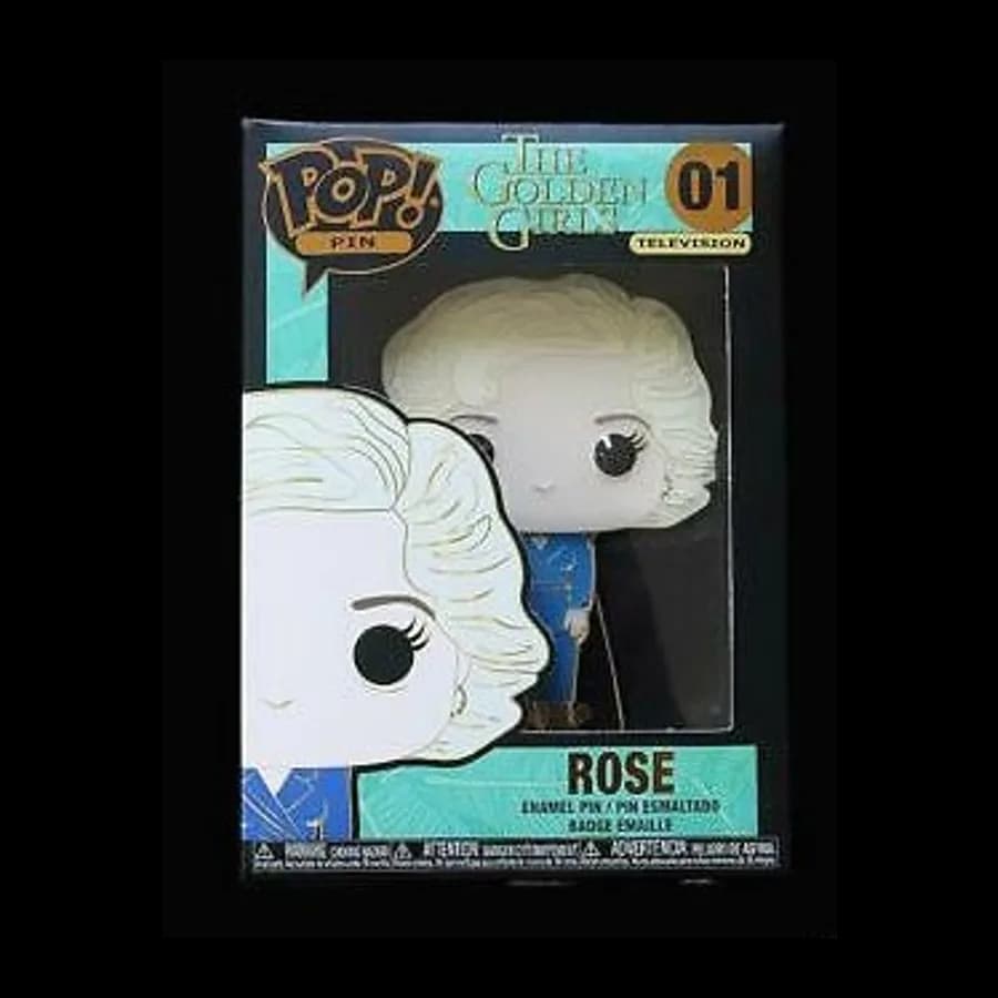 FUNKO POP! THE GOLDEN GIRLS - ROSE #01 LARGE ENAMEL PIN