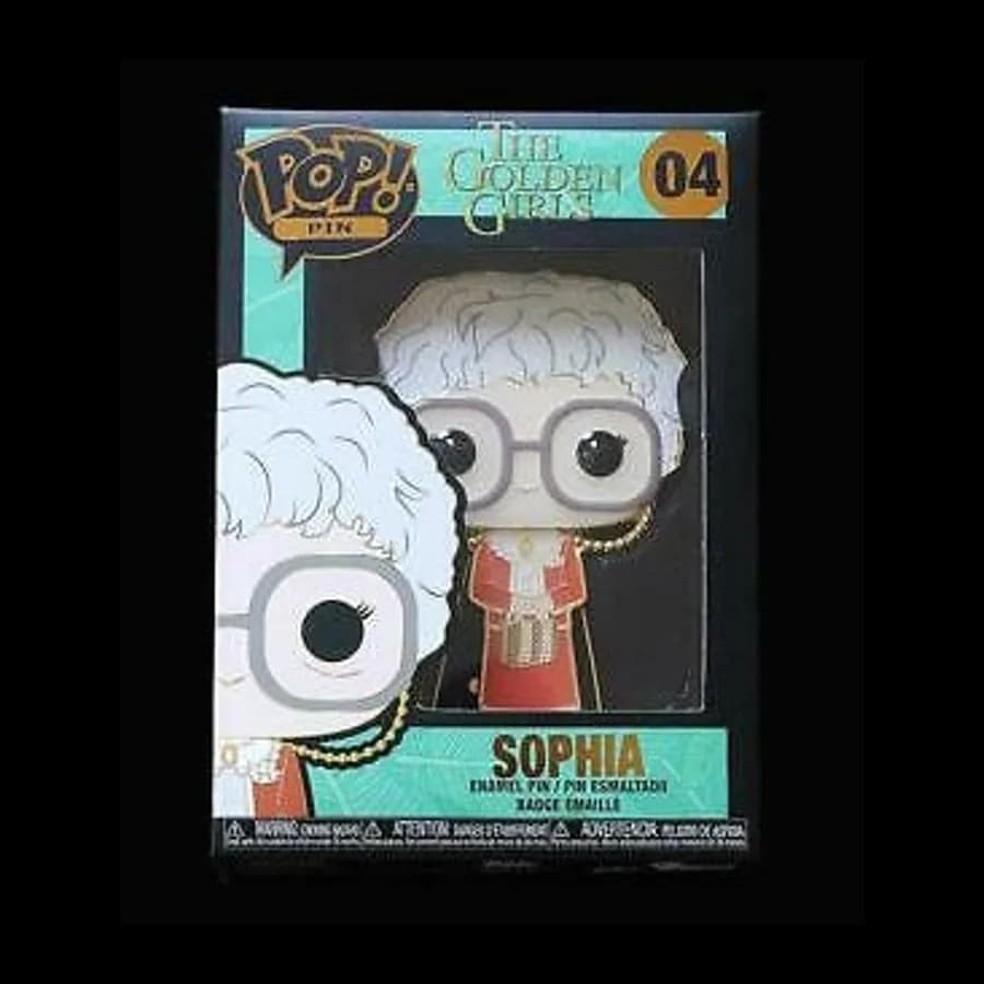 FUNKO POP! THE GOLDEN GIRLS - SOPHIA #04 LARGE ENAMEL PIN