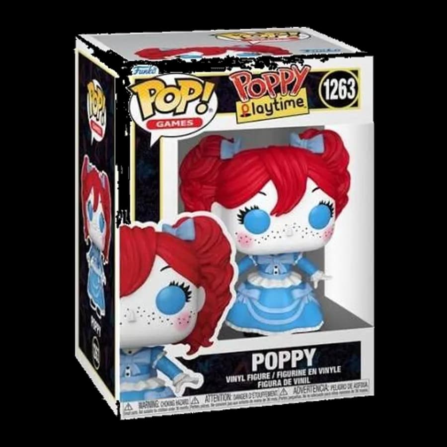 FUNKO POP! GAMES: POPPY PLAYTIME - POPPY #1263 VINYL FIGURE