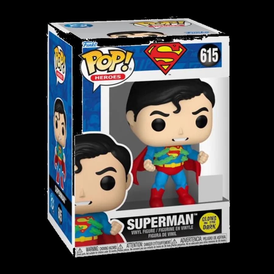 FUNKO POP! HEROES: DC COMICS - SUPERMAN (METROPOLIS SUIT) (SPECIAL EDITION) #615 VINYL FIGURE