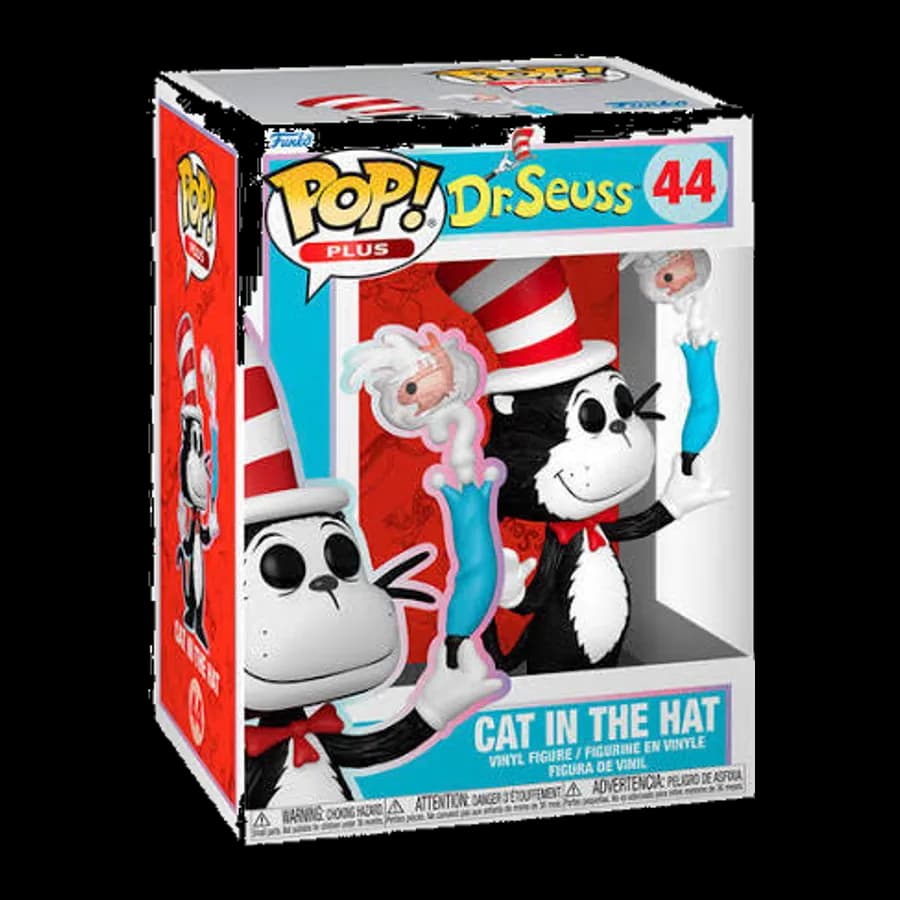 FUNKO POP! PLUS: DR. SEUSS - CAT IN THE HAT #44 VINYL FIGURE