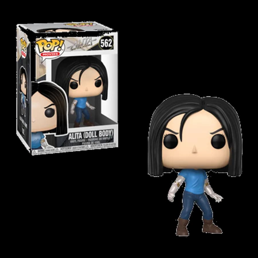 FUNKO POP! MOVIES : ALITA BATTLE ANGEL ALITA (DOLL BODY) #562 VINYL FIGURE