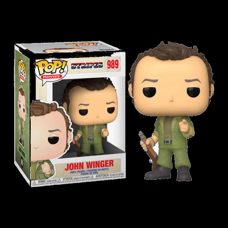 FUNKO POP! MOVIES : STRIPES - JOHN WINGER #989 VINYL FIGURE