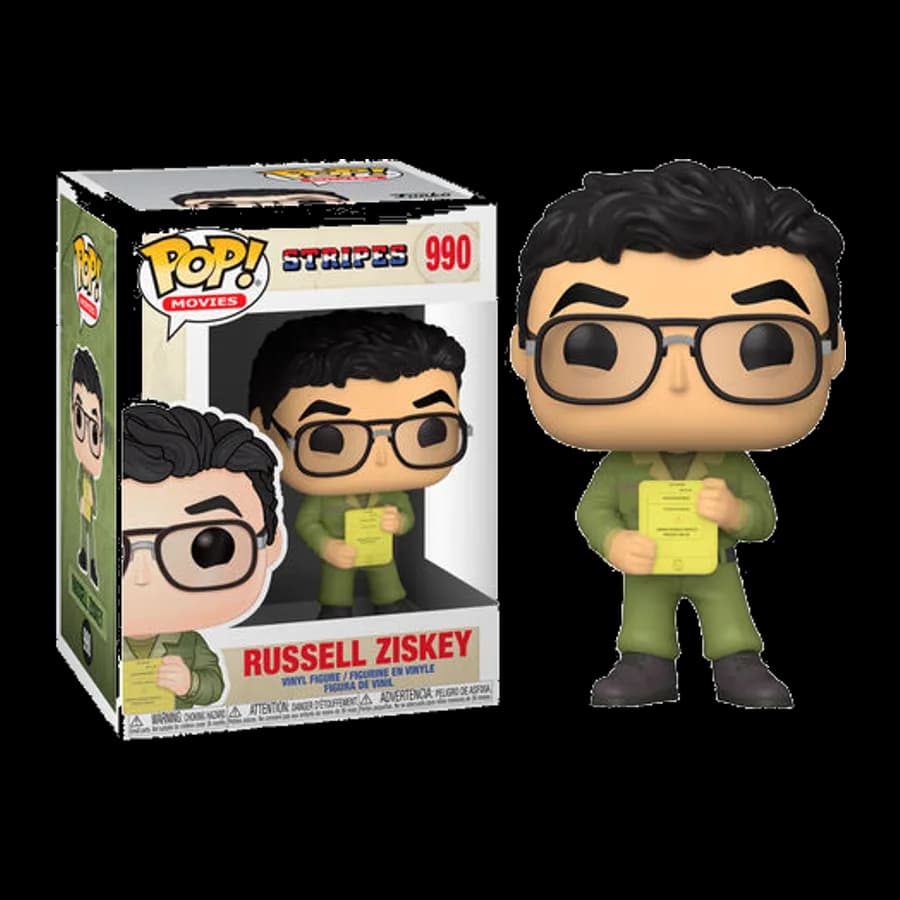 FUNKO POP! MOVIES : STRIPES - RUSSELL ZISKEY #990 VINYL FIGURE