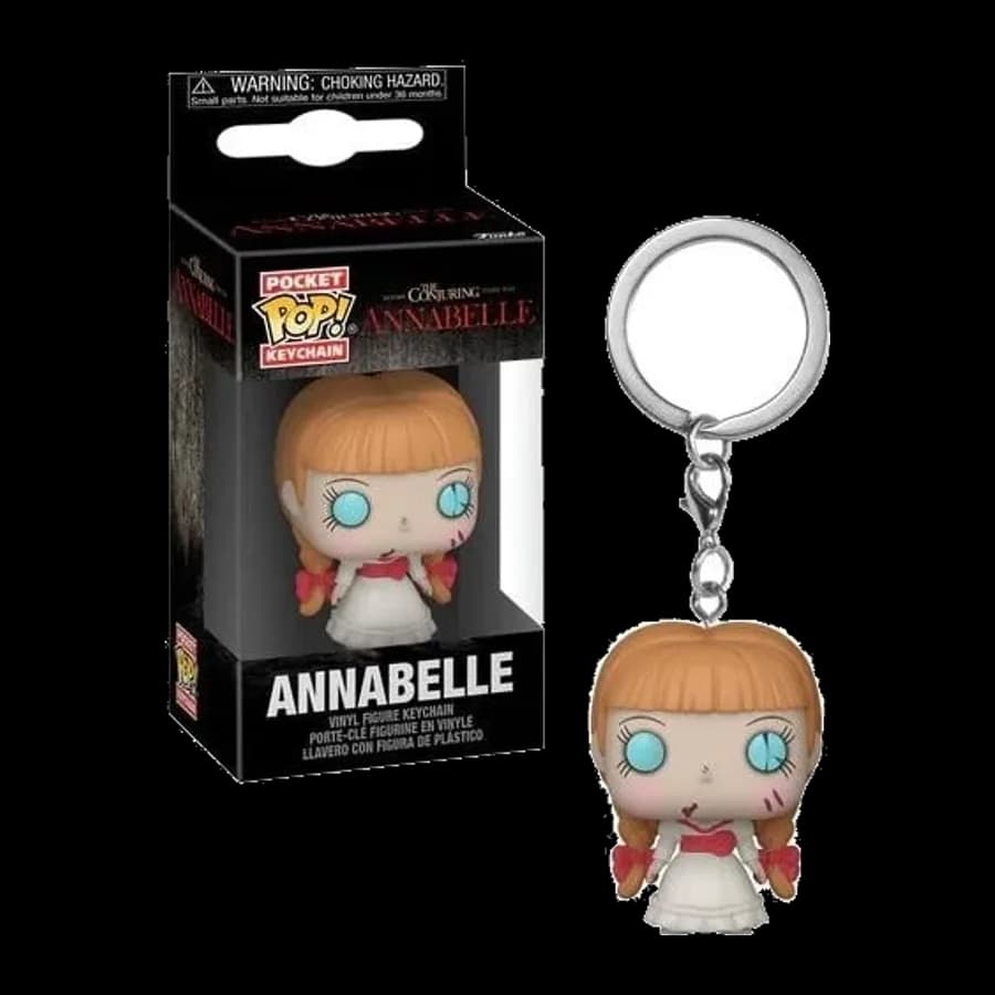 FUNKO POCKET POP! BEFORE THE CONJURING THERE WAS ANNABELLE - ANNABELLE VINYL FIGURE KEYCHAIN