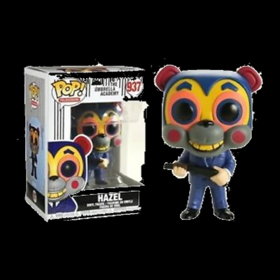 FUNKO POP! TELEVISION : THE UMBRELLA ACADEMY - HAZEL WITH MASK #937 VINYL FIGURE