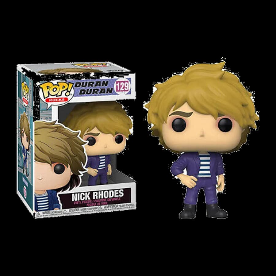 POP! ROCKS DURAN DURAN NICK RHODES#129 - VINYL FIGURE