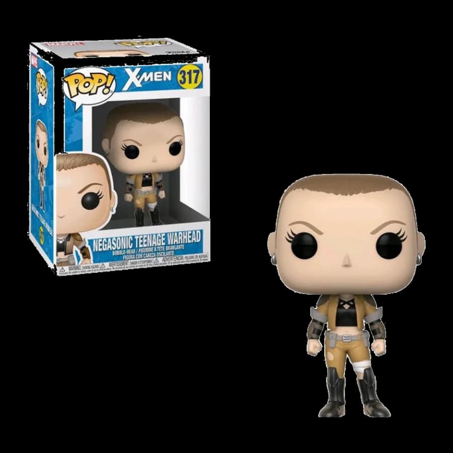 FUNKO POP! X-MEN - NEGASONIC TEENAGE WARHEAD #317 VINYL FIGURE
