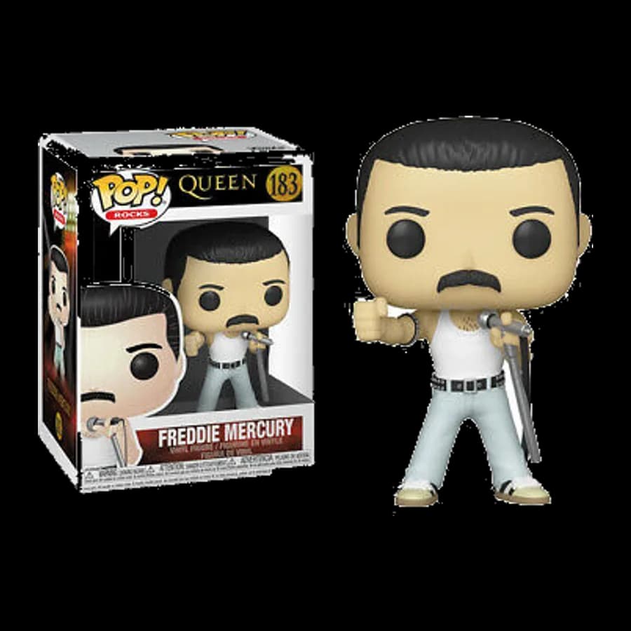 FUNKO POP! ROCKS: QUEEN - FREDDIE MERCURY (RADIO GAGA) #183 VINYL FIGURE