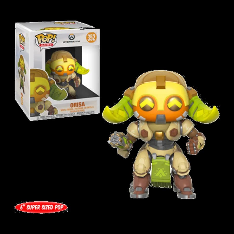FUNKO POP! GAMES : OVERWATCH - ORISA #352 VINYL FIGURE 15cm