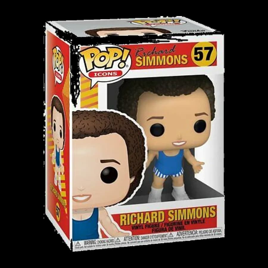 FUNKO POP! ICONS : RICHARD SIMMONS #57 VINYL FIGURE
