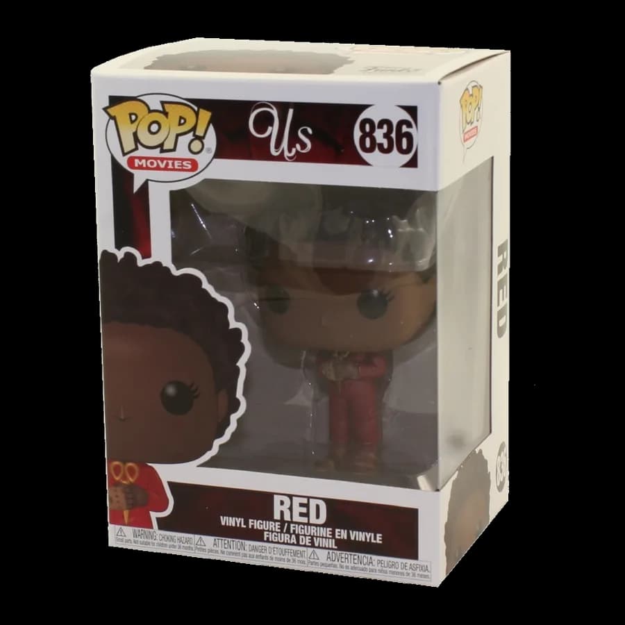 FUNKO POP! MOVIES : US - RED WITH OVERSIZED SCISSOR #836 VINYL FIGURE
