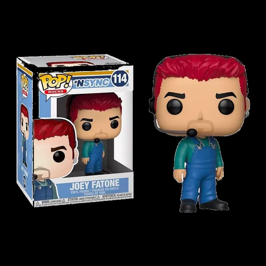 FUNKO POP! ROCKS : NSYNC - JOEY FATONE #114 VINYL FIGURE