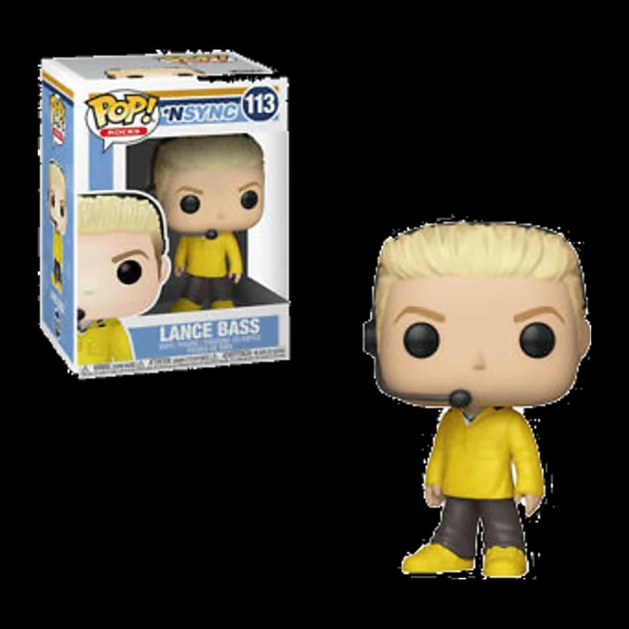 FUNKO POP! ROCKS : NSYNC - LANCE BASS #113 VINYL FIGURE
