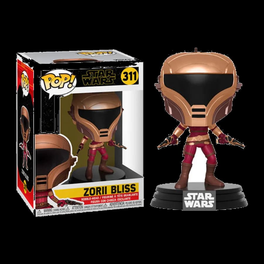 FUNKO POP! STAR WARS EP.9 - ZORII BLISS #311 BOBBLE-HEAD VINYL FIGURE