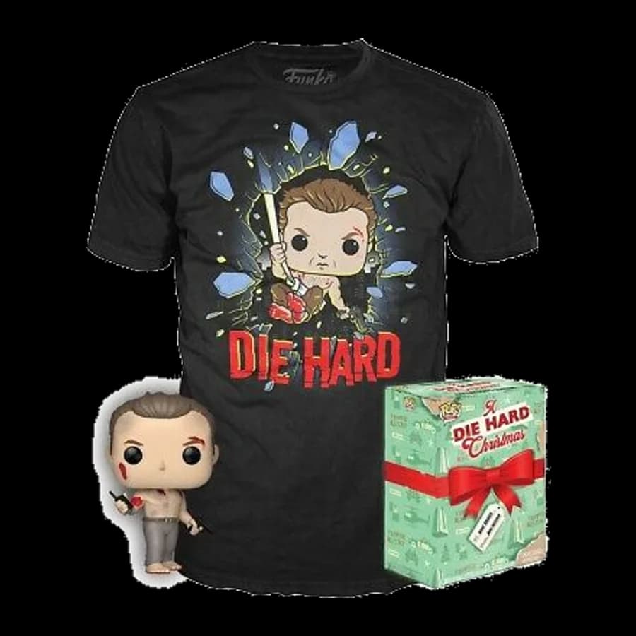 FUNKO POX : DIE HARD - JOHN McCLANE FUNKO POP! with T-SHIRT M