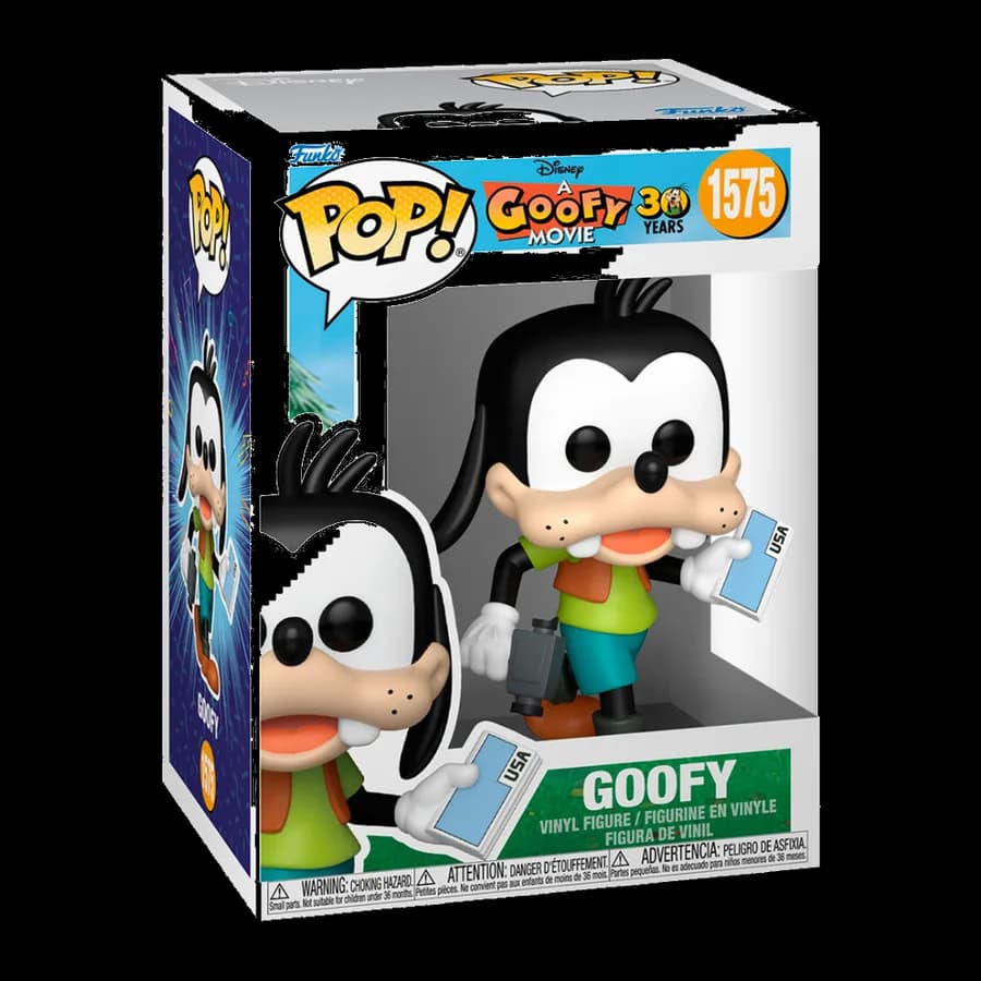 FUNKO POP! DISNEY: A GOOFY MOVIE (30 YEARS) - GOOFY #1575 VINYL FIGURE