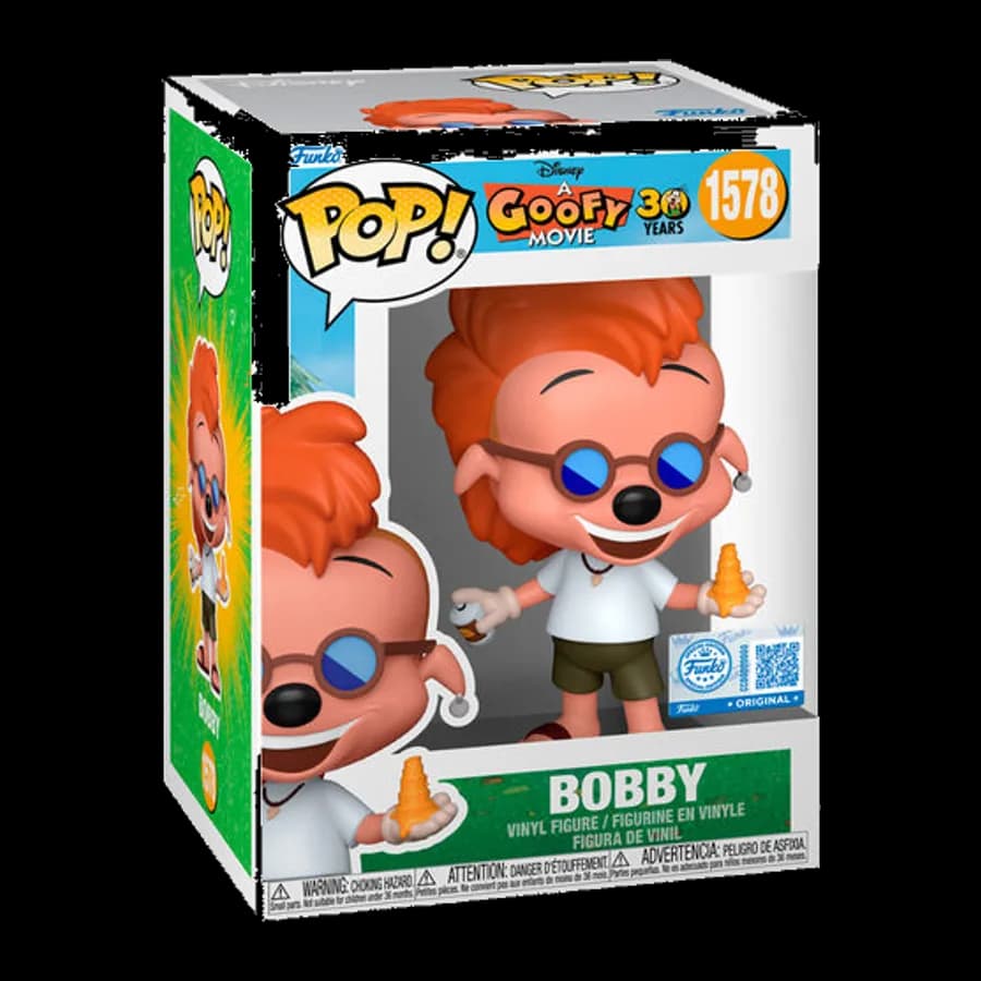 FUNKO POP! DISNEY: A GOOFY MOVIE (30 YEARS) - BOBBY #1578 VINYL FIGURE