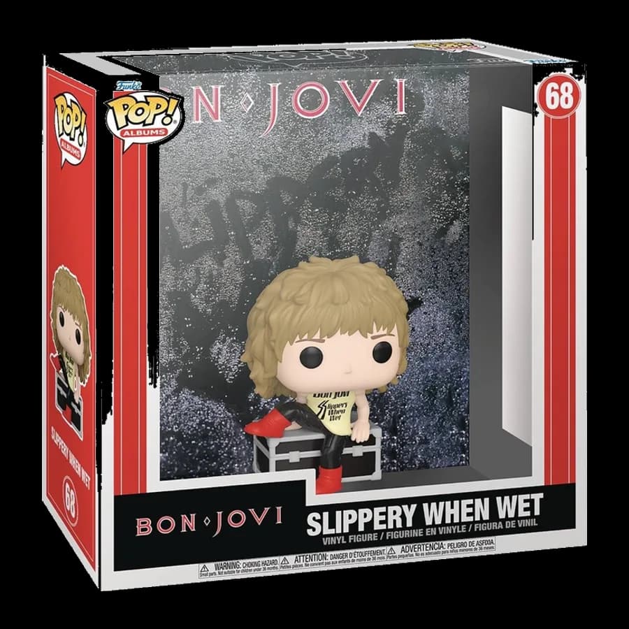 FUNKO POP! ALBUMS: BON JOVI - SLIPPERY WHEN WET #68 VINYL FIGURE