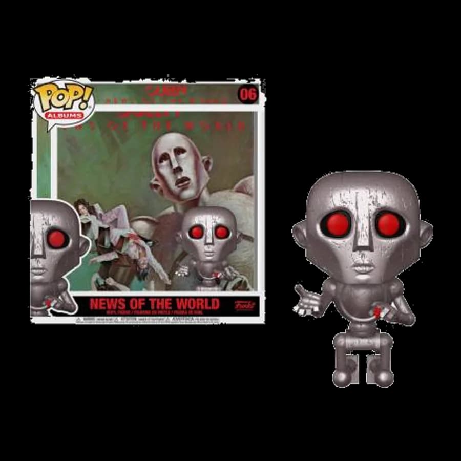 FUNKO POP ALBUMS : QUEEN - NEWS OF THE WORLD #06 VINYL FIGURE