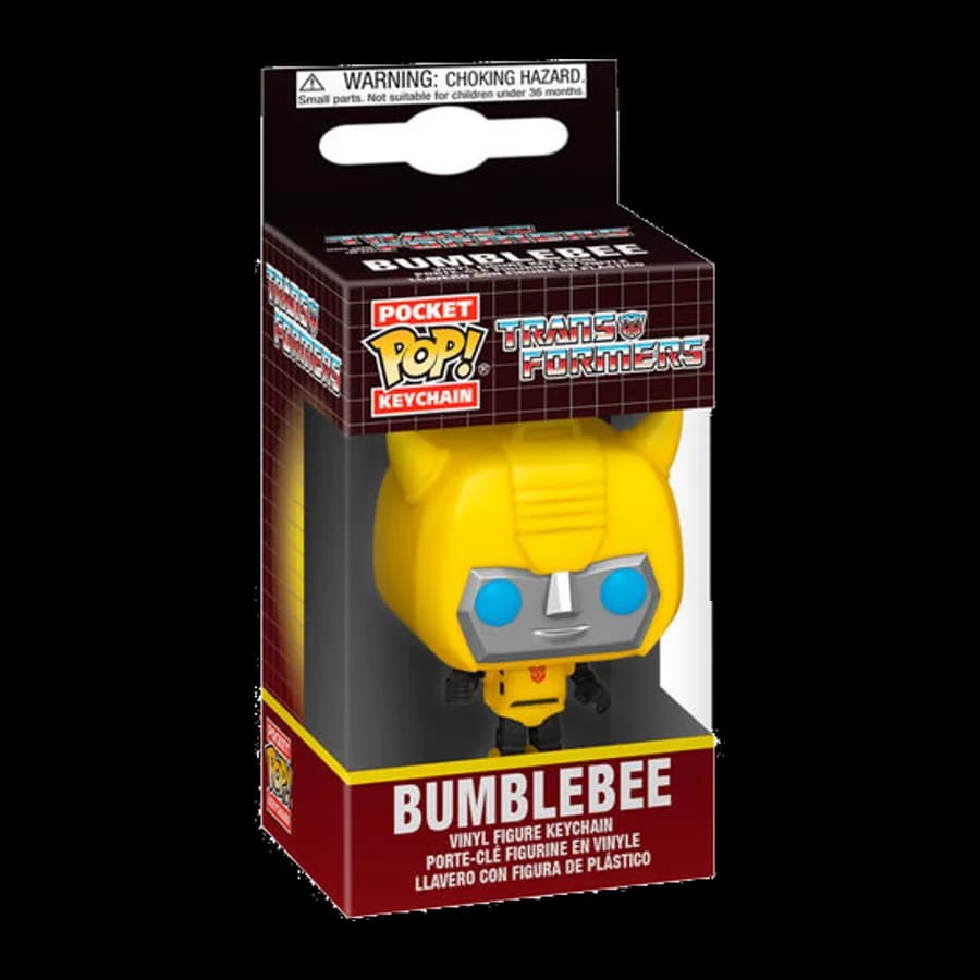 FUNKO POCKET POP! TRANSFORMERS - BUMBLEBEE VINYL FIGURE KEYCHAIN