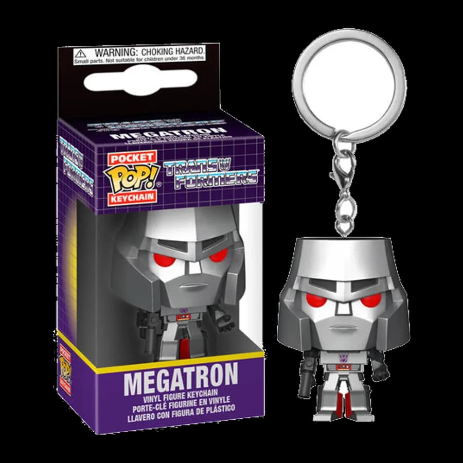 FUNKO POCKET POP! TRANSFORMERS - MEGATRON VINYL FIGURE KEYCHAIN
