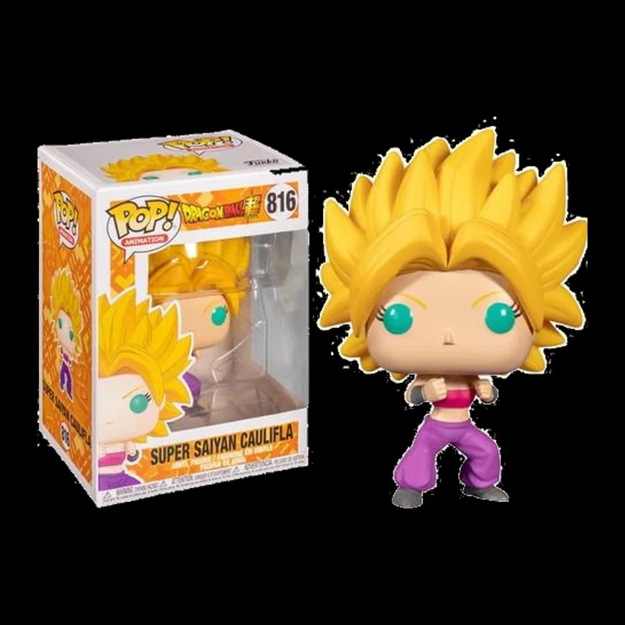 FUNKO POP! ANIMATION : DRAGON BALL SUPER - SUPER SAIYAN CAULIFLA #816 VINYL FIGURE