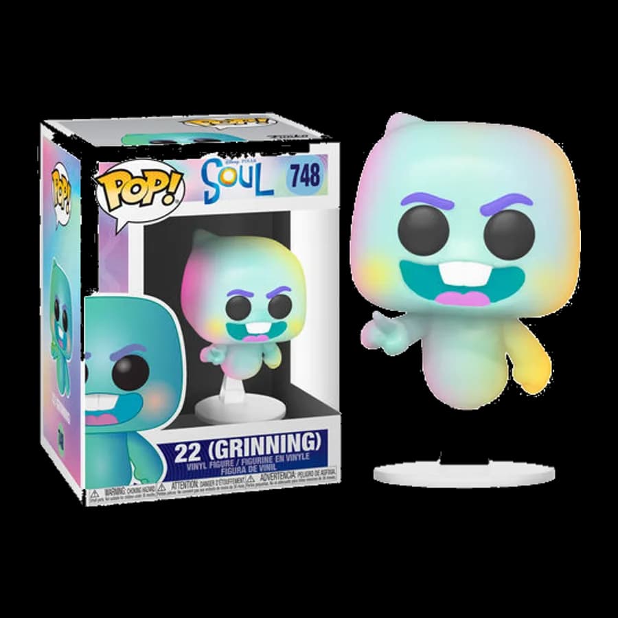 FUNKO POP! DISNEY : SOUL - 22 (GRINNING) #748 VINYL FIGURE