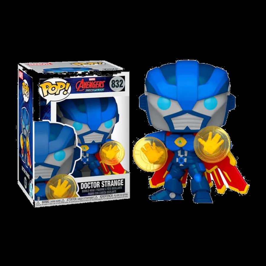 FUNKO POP! MARVEL: AVENGERS MECHSTRIKE - DOCTOR STRANGE #832 BOBBLE-HEAD VINYL FIGURE