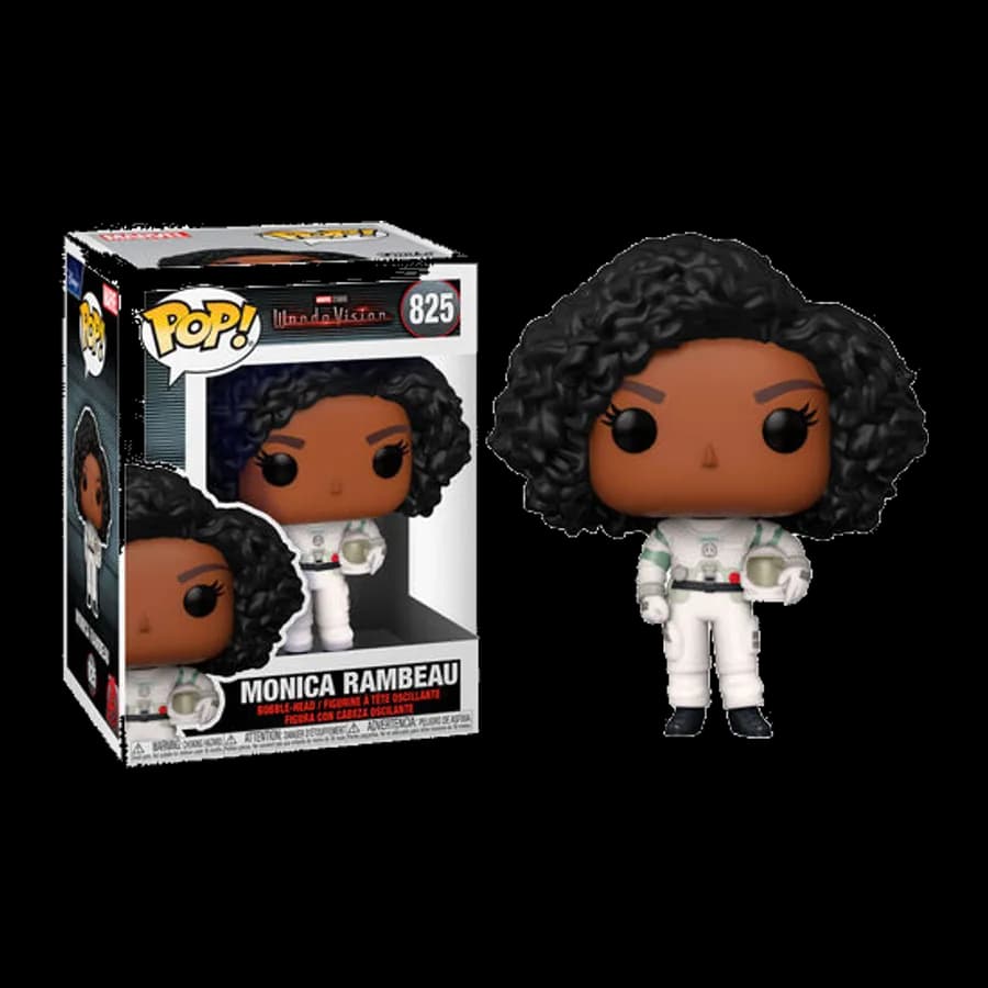 FUNKO POP! MARVEL: WANDAVISION - MONICA RAMBEAU #825 BOBBLE-HEAD VINYL FIGURE