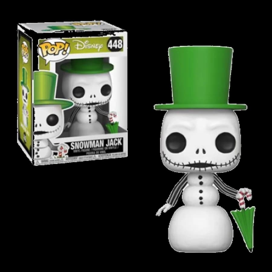 FUNKO POP! DISNEY : NIGHTMARE BEFORE CHRISTMAS - SNOWMAN JACK #448 VINYL FIGURE