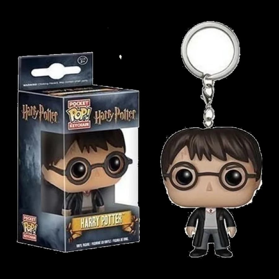 FUNKO POCKET POP! HARRY POTTER WITH GLASSES VINYL FIGURE KEYCHAIN