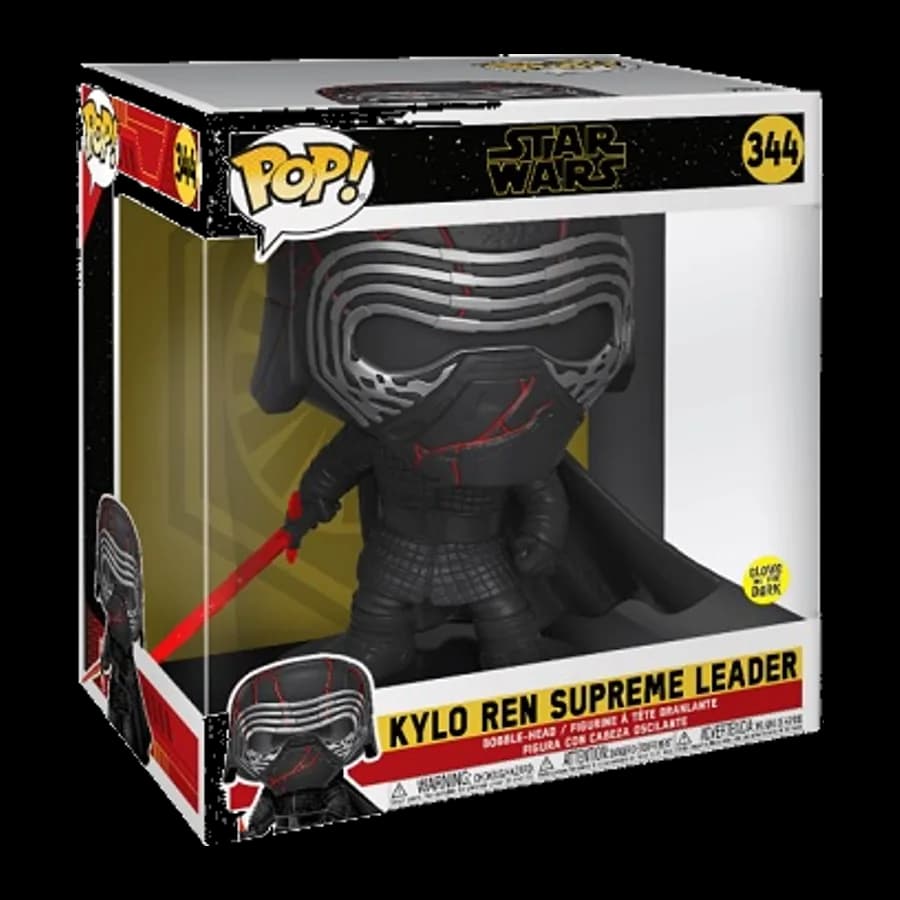 FUNKO POP! STAR WARS: RISE OF SKYWALKER - KYLO REN SUPREME LEADER #344 BOBBLE-HEAD VINYL FIGURE