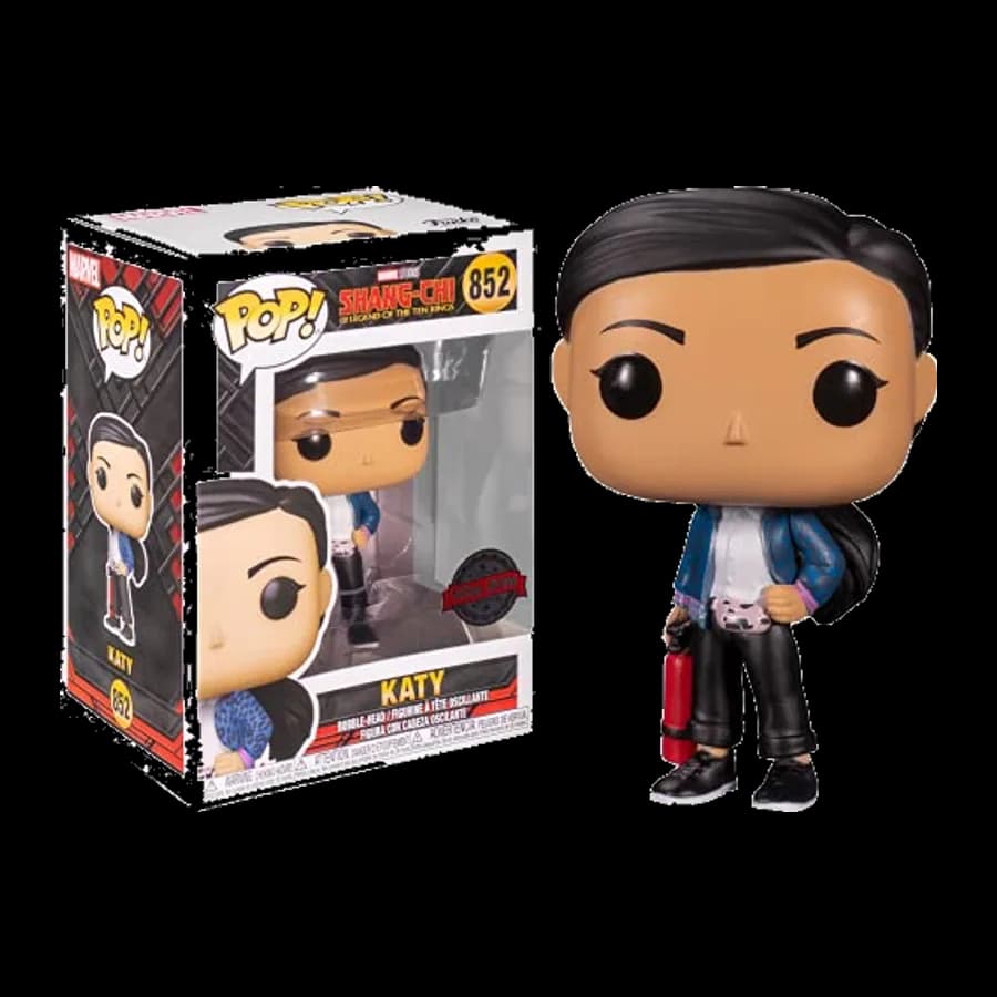 FUNKO POP! Marvel Studios: Shang-Chi and the Legend of the Ten Rings - Katy (Special Edition) #852 Bobble-Head Vinyl Figure