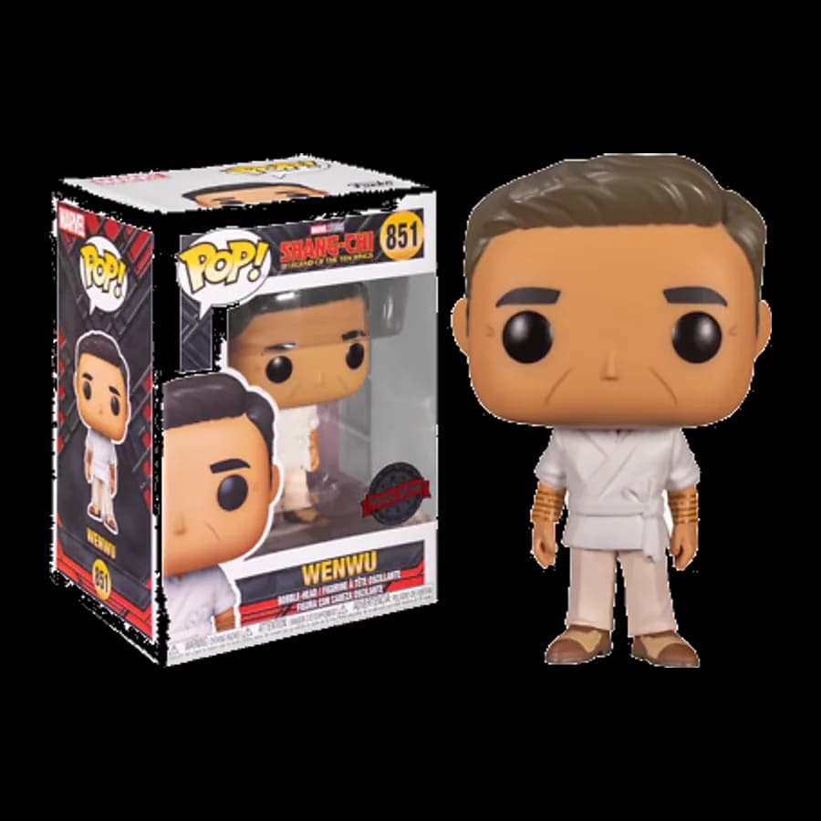 FUNKO POP! Marvel Studios: Shang-Chi and the Legend of the Ten Rings - Wenwu (Special Edition) #851 Bobble-Head Vinyl Figure