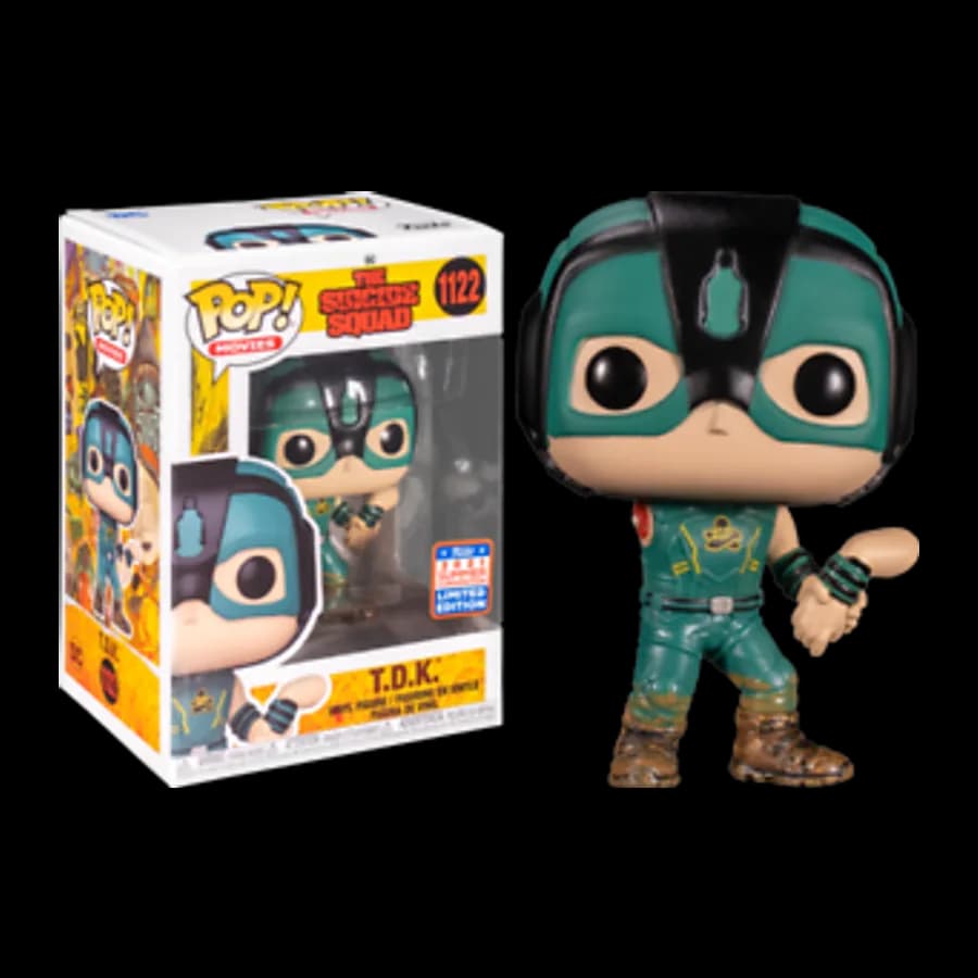 FUNKO POP! MOVIES: THE SUICIDESQUAD - T.D.K. (2021 Summer Convention Limited Edition) #1122 Vinyl Figure