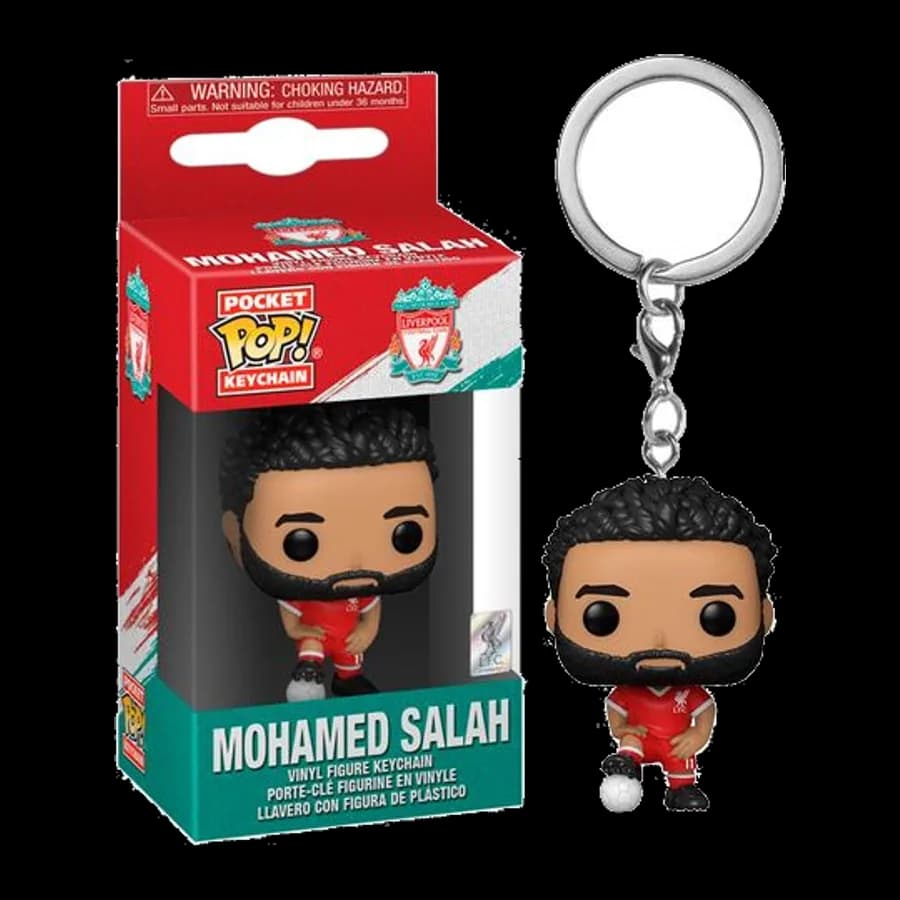 FUNKO POCKET POP! LIVERPOOL - MOHAMED SALAH VINYL FIGURE KEYCHAIN