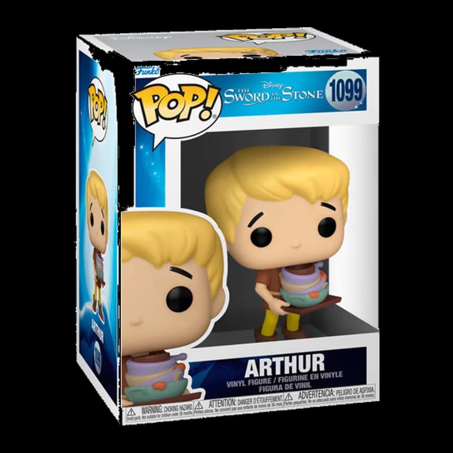 FUNKO POP! DISNEY : THE SWORD IN THE STONE - ARTHUR #1099 VINYL FIGURE