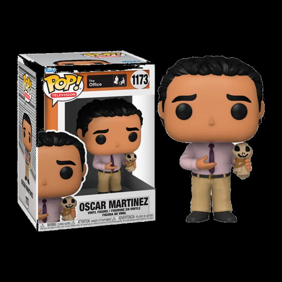 FUNKO POP! THE OFFICE - OSCAR MARTINEZ ( WITH SCARECROW DOLL) #1173 VINYL FIGURE