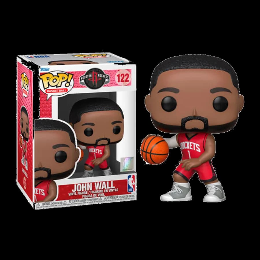 FUNKO POP! BASKETBALL NBA: HOUSTON ROCKETS - JOHN WALL #122 VINYL FIGURE
