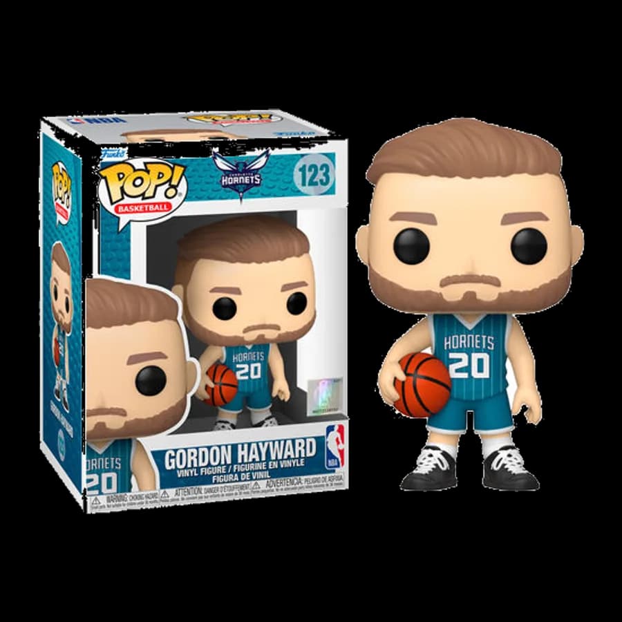 FUNKO POP! BASKETBALL NBA: HORNETS - GORDON HAYWARD #123 VINYL FIGURE