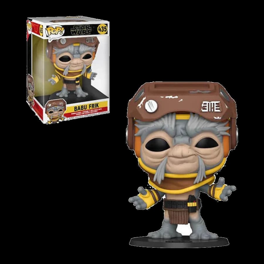FUNKO POP! JUMBO: STAR WARS - BABU FRIK #435 BOBBLE-HEAD VINYL FIGURE
