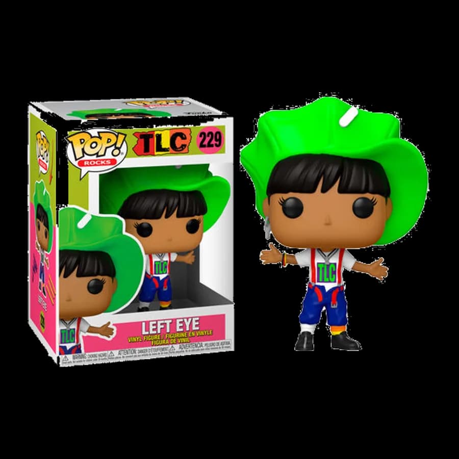 FUNKO POP! ROCKS: TLC - LEFT EYE #229 VINYL FIGURE