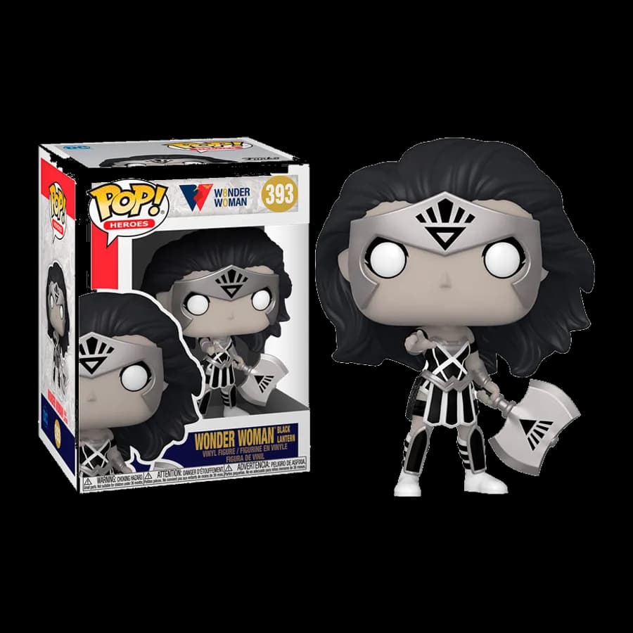 FUNKO POP! HEROES: WW8th - WONDER WOMAN (BLACK LANTERN) #393 VINYL FIGURE