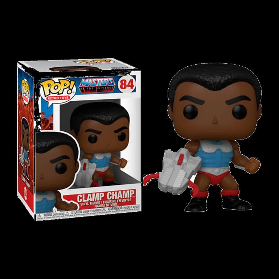 FUNKO POP! RETRO TOYS: MASTERS OF THE UNIVERSE - CLAMP CHAMP #84 VINYL FIGURE