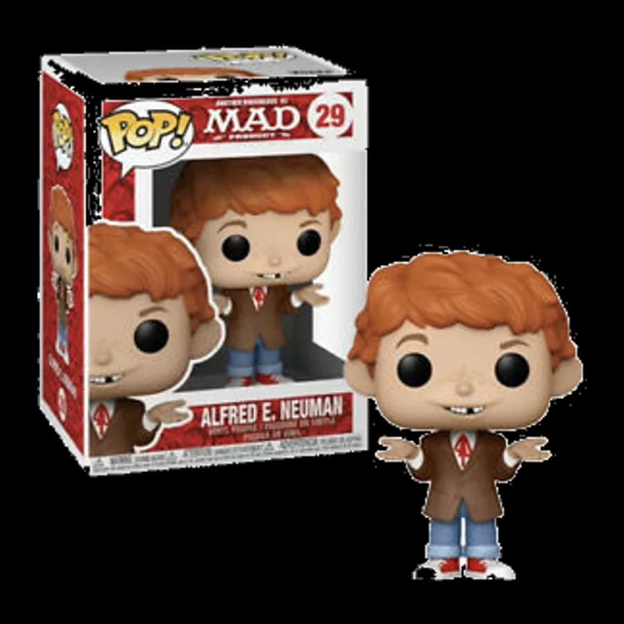 FUNKO POP! MAD TV - ALFRED E. NEWMAN* #29 VINYL FIGURE