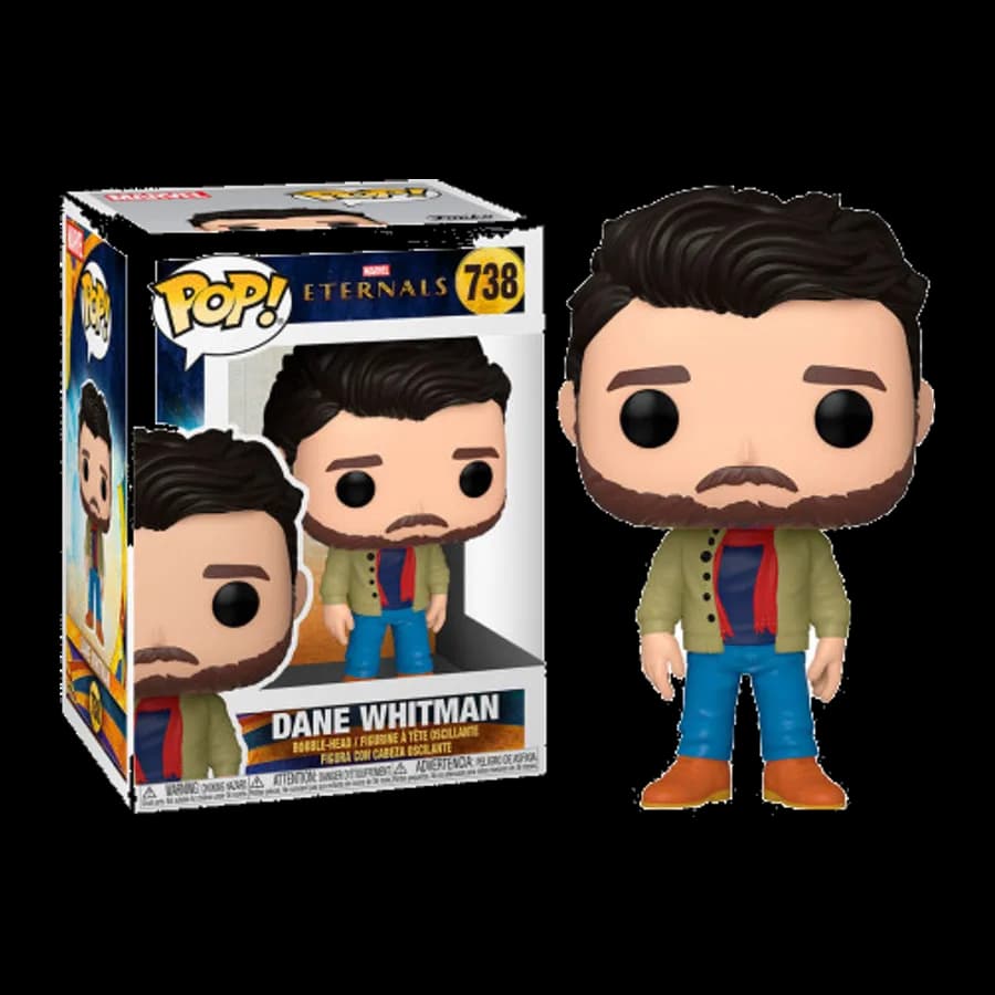 FUNKO POP! MARVEL: ETERNALS - DANE WHITMAN #738 BOBLE-HEAD VINYL FIGURE