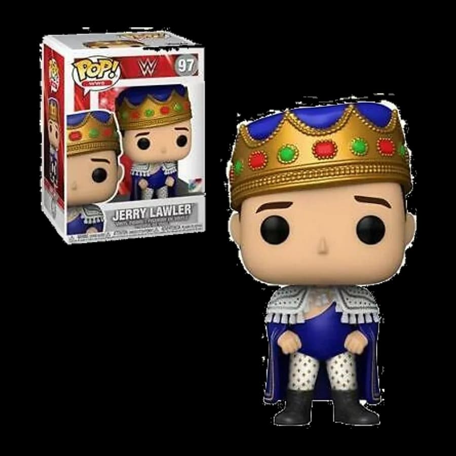 FUNKO POP! WWE: JERRY LAWLER (METALLIC) #97 VINYL FIGURE