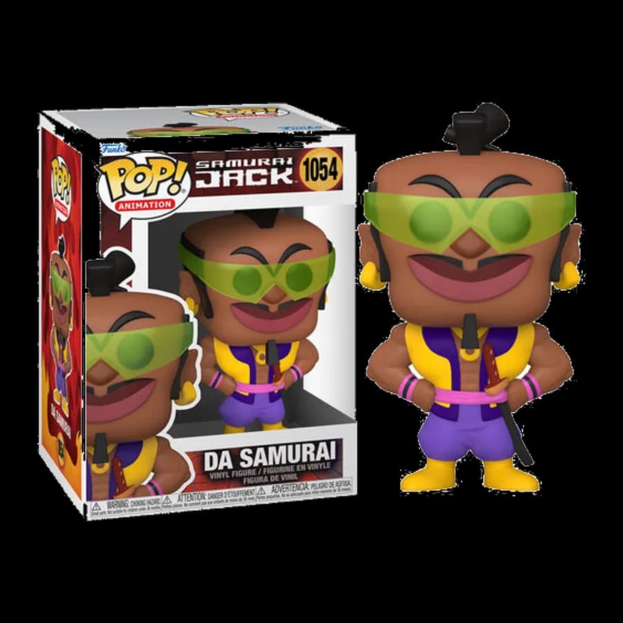 FUNKO POP! ANIMATION: SAMURAI JACK - DA SAMURAI #1054 VINYL FIGURE