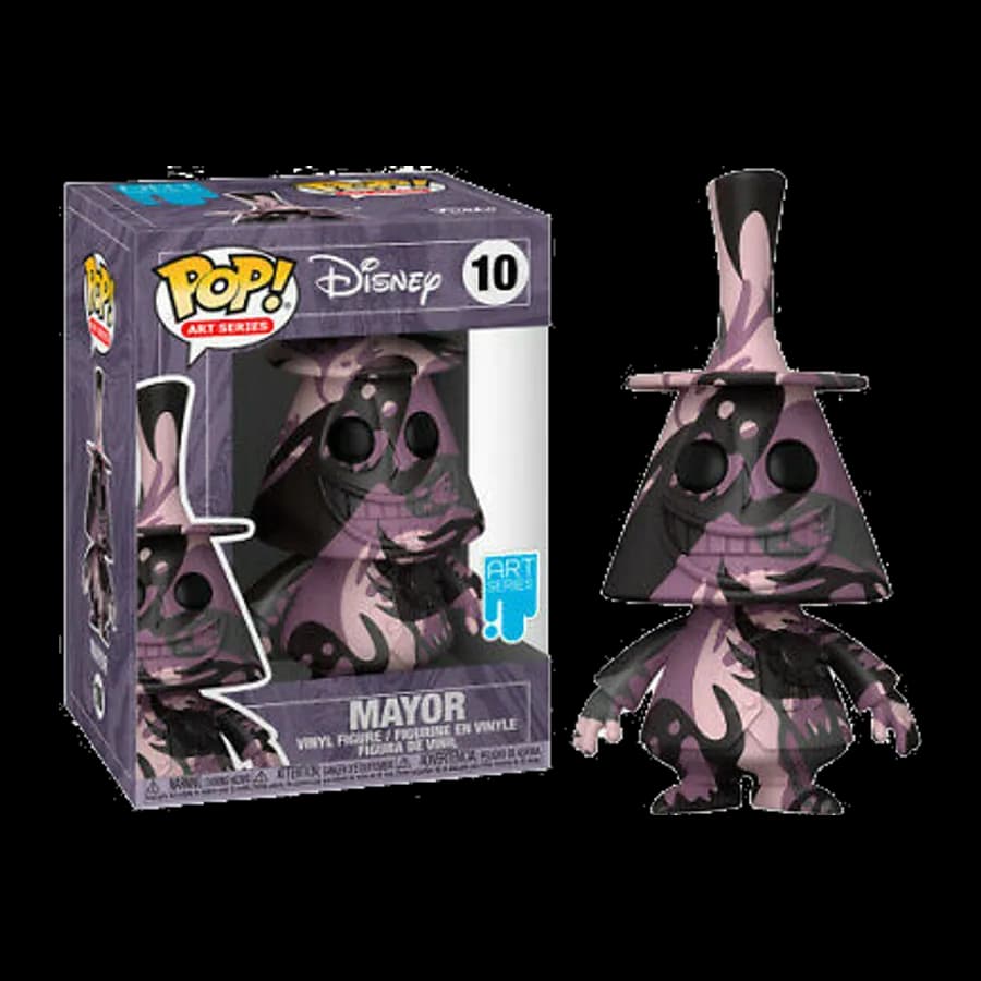 FUNKO POP! ART SERIES: DISNEY THE NIGHTMARE BEFORE CHRISTMAS - MAYOR (WITH PLASTIC CASE) #10 VINYL FIGURE